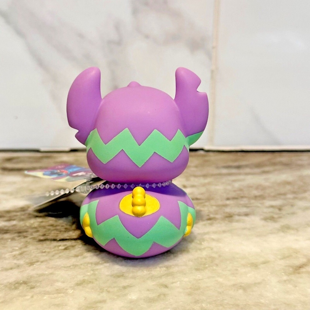 Lot 4 Disney STITCH Rubber Ducks 2025 EASTER Collection Duckie 3" Egg Decor Jeep - Picture 4 of 16